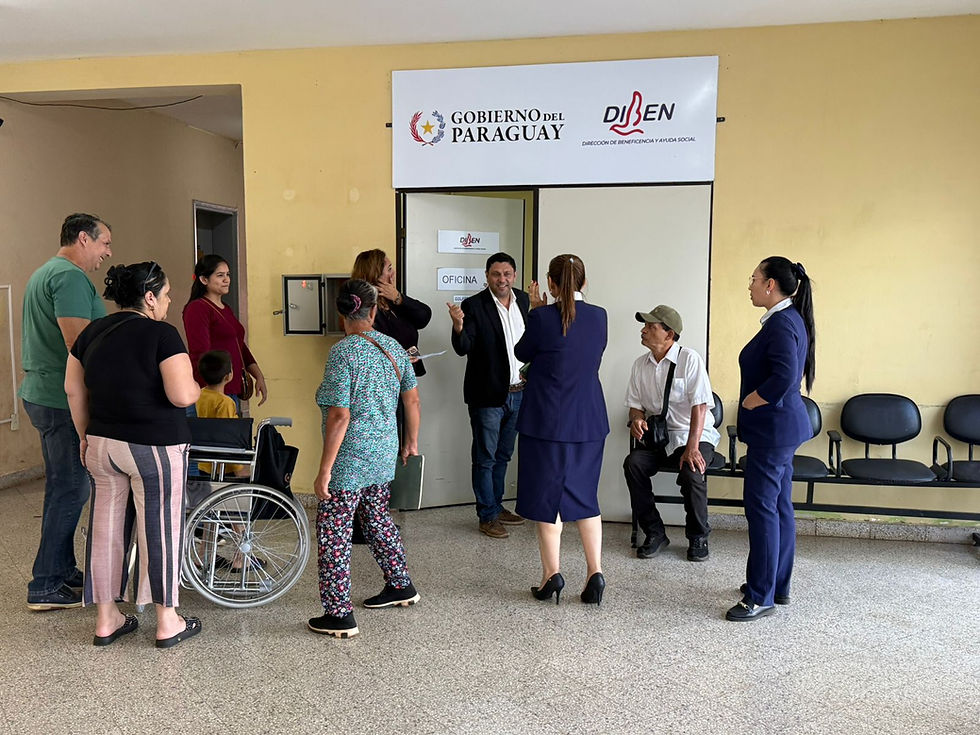 DIBEN entregó sillas de ruedas e insumos: Solicitudes van en aumento en oficina regional