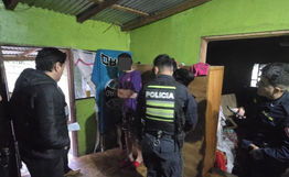 Incautan crack y cocaína en allanamiento: Comitiva fiscal policial allanó dos viviendas en San Miguel