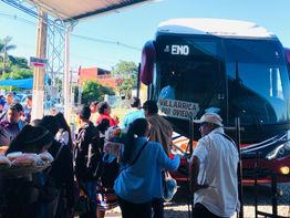 Importante flujo de pasajeros: 2.000 personas pasaron por la Terminal de Villarrica