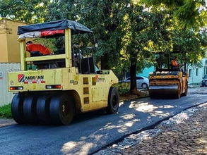 Vecinos celebran obra asfáltica: Resaltan que fue una promesa del gobernador Cesarito Sosa