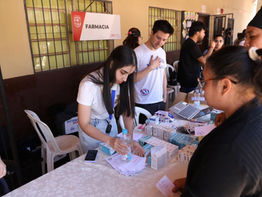Jornada de asistencia médica de la gobernación, ministerios y organismos locales en CDE