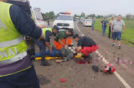 Nuevo accidente de tránsito con derivación fatal: Motociclista fallece tras colisión con camión de gran porte