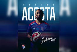 Fátima Acosta es nueva jugadora de Universidad de Chile: La delantera guaireña da otro paso importante en su carrera