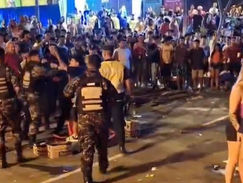 Fiesta Hawaiana acaba con incidentes, luego controlados por policías