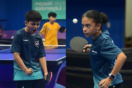 Mesatenistas del Team Gua’i irán a México: Fueron seleccionados Araceli Antar y Marcos Vega