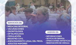 Atención médica integral para adultos mayores: El miércoles 20 de mayo en la Estancia San Jorge de Mbocayaty