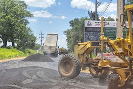 Obras viales marcan progreso en Guairá: Cesarito resaltó avances en infraestructura del departamento