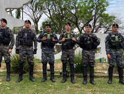 Resguardo policial para docentes: Favorablemente se registra una manifestación pacífica