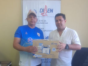 DIBEN Guairá entrega insumos médicos: Sillas de ruedas, andadores, oxigenador y otros