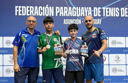 Fernando y Fabricio listos para el Sudamericano de Asunción: Mesatenistas representarán a Paraguay en los Juegos Escolares