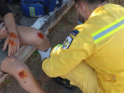 Disminución de accidentes de tránsito: Bomberos alertan sobre uso obligatorio de casco