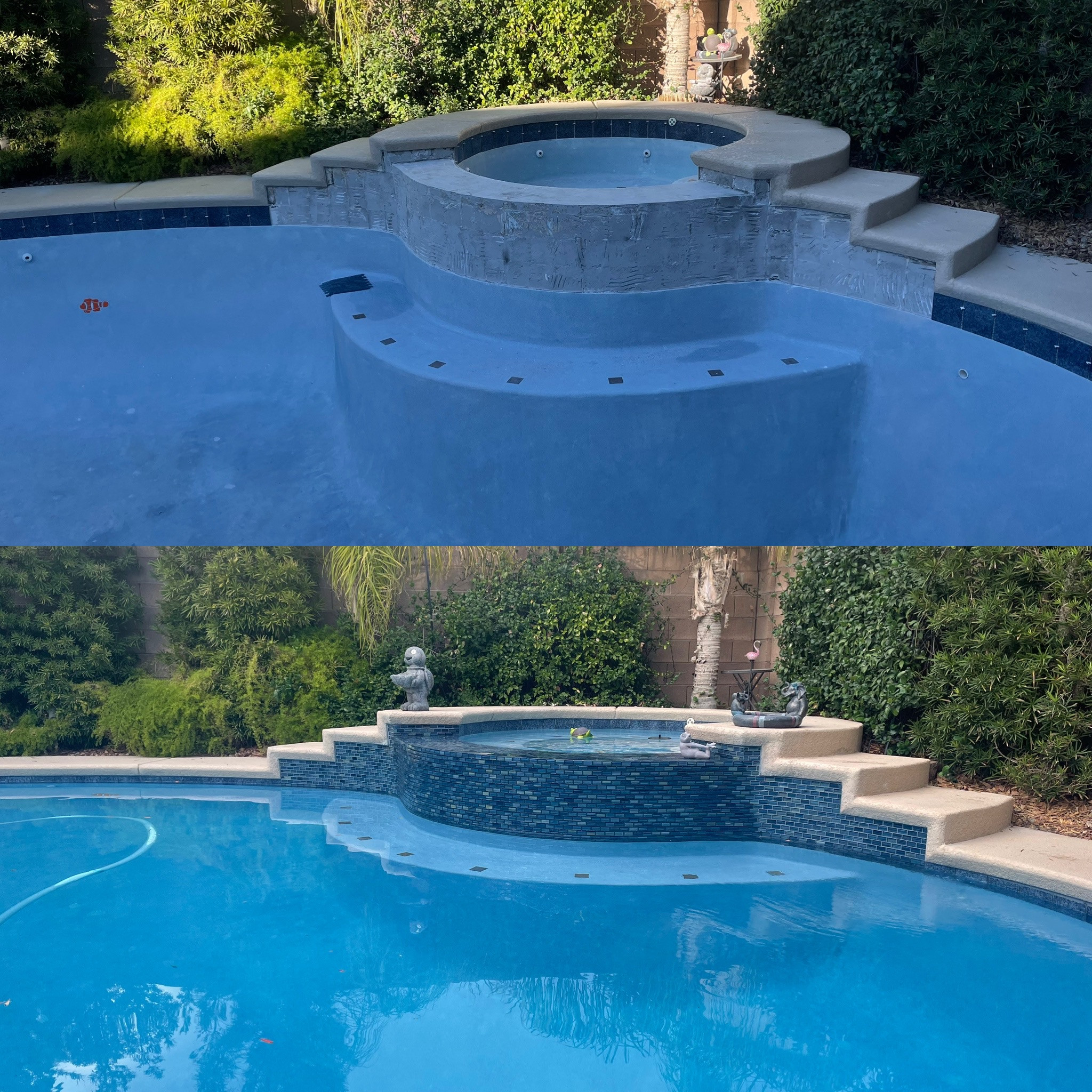 Retile Pool Shell Retile Complete Replacement Estimate | Refresh pool tile