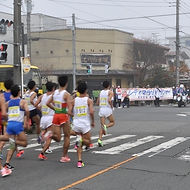 シティマラソン2016-5 先頭折り返し