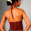 Thumbnail: Maroon Kalamkari Halter Neck Top