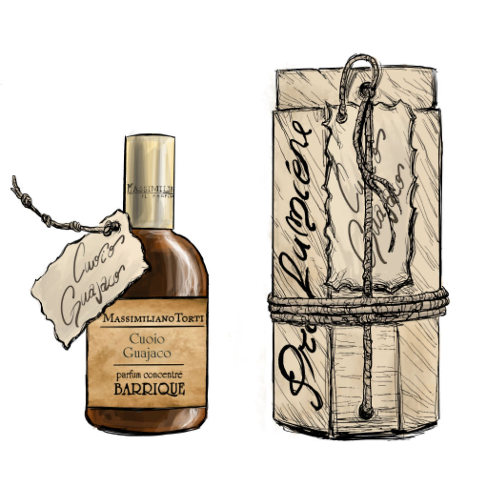 Massimiliano Torti il Profumiere Cuoio Guajaco Parfum 100 ml - Collezione Barrique - Profumo Profumeria Artistica
