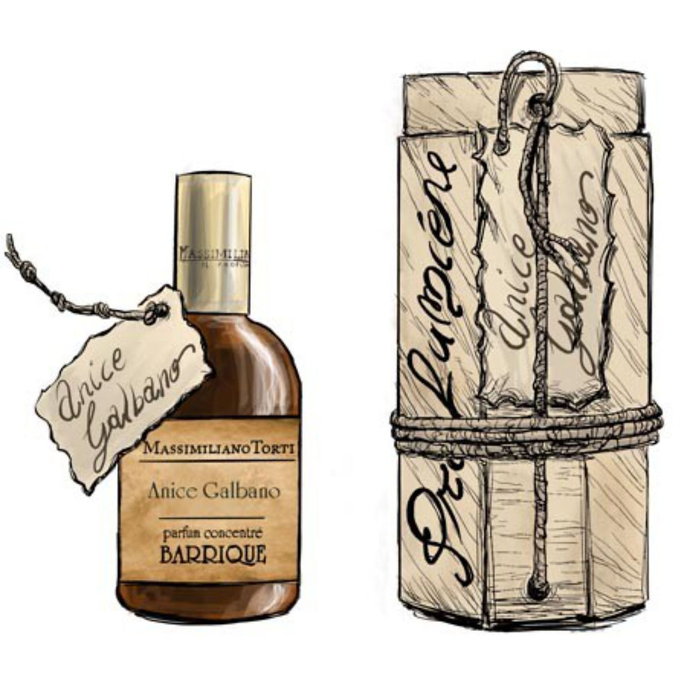 Massimiliano Torti il Profumiere Anice Galbano Parfum 100 ml - Collezione Barrique - Profumo Profumeria Artistica