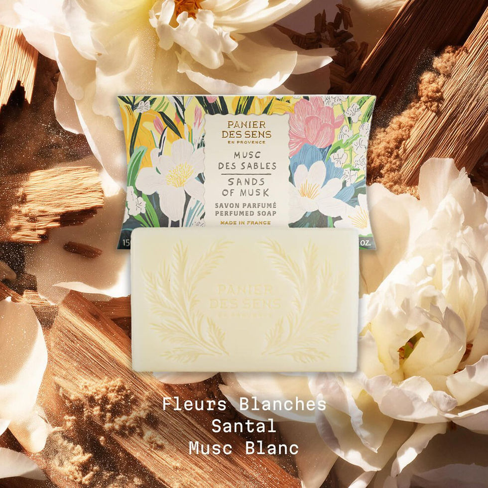Miniatura: Panier des Sens Musc des Sables Sapone solido 150 gr - Profumo Profumeria Artistica