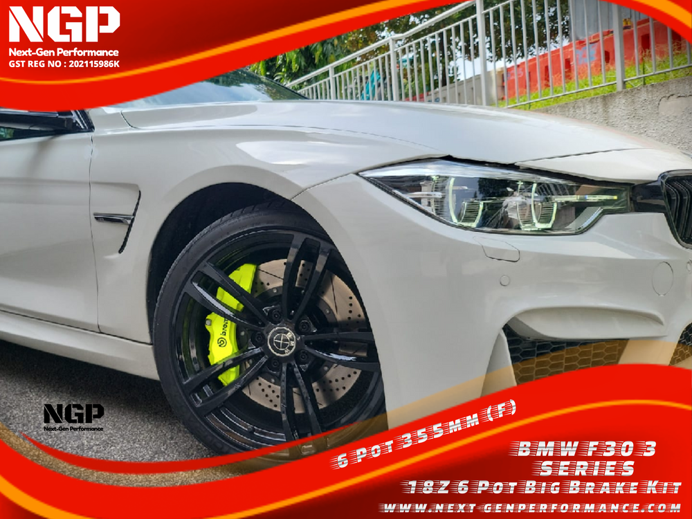 BMW F30 Brembo 18Z 6 Pot Big Brake Kit