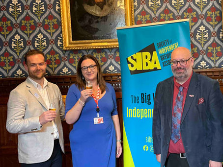 Northern Irish brewers pour their beer in Parliament as they can’t easily be sold in NI