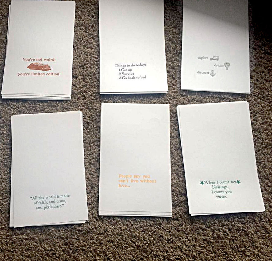 "The Collection" - Various Cards