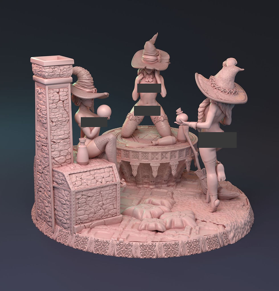 Thumbnail: Mysterious witchcraft of Lionila Diorama