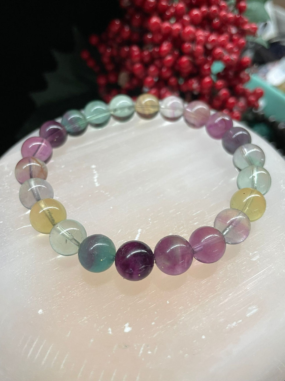 Rainbow Fluorite Bracelet