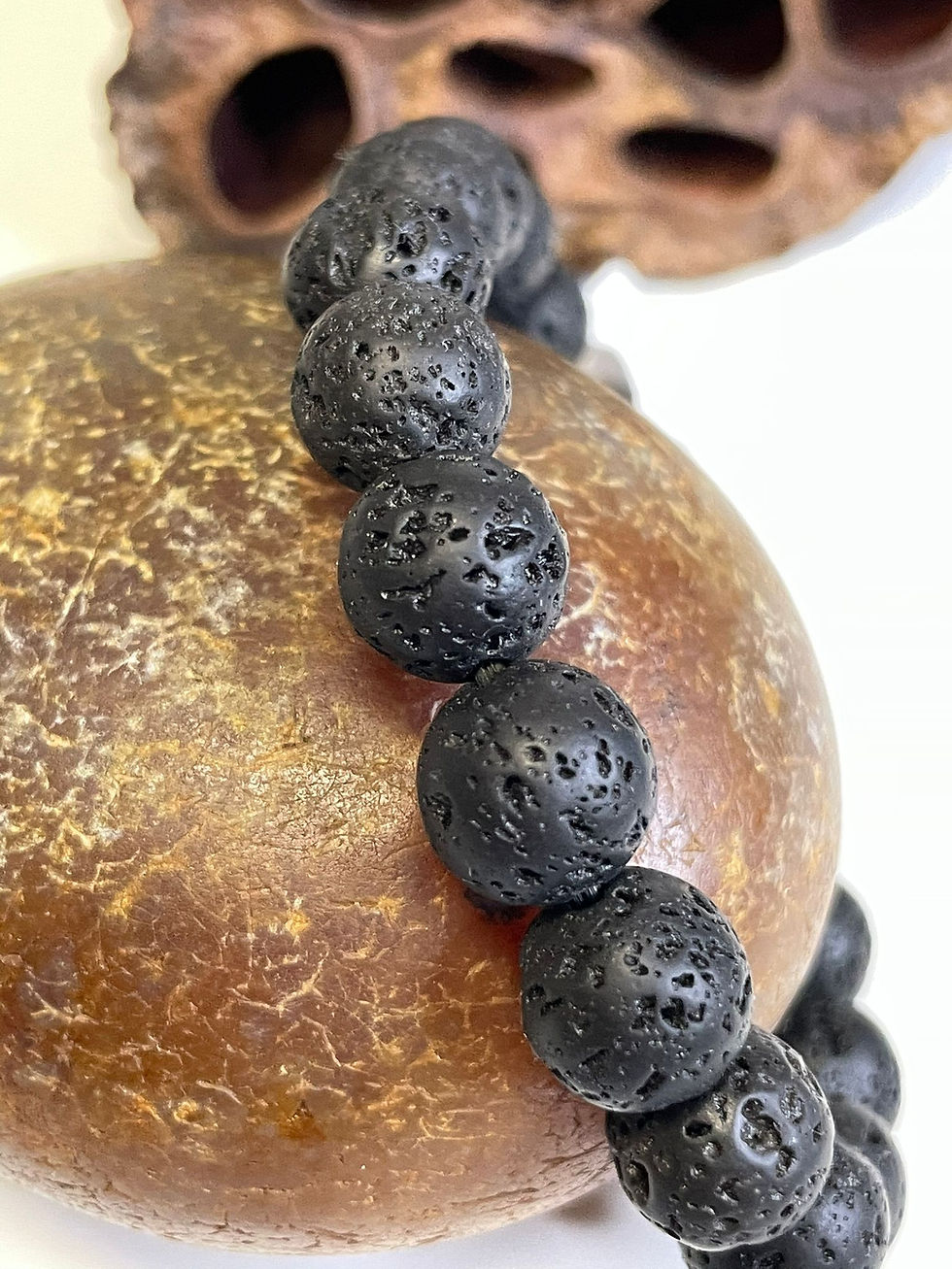 Lava Rock Bracelet