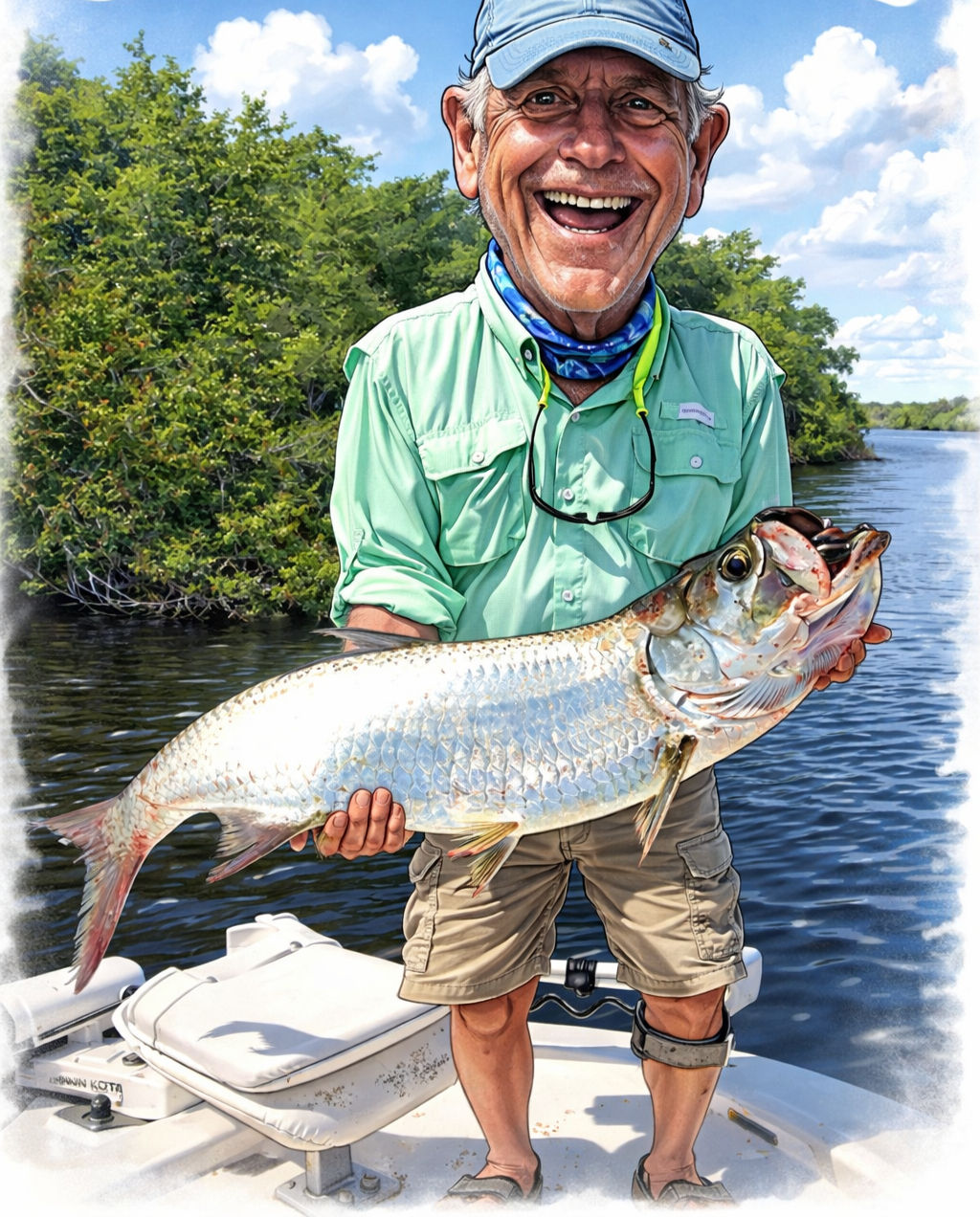 Single Angler Inshore/Nearshore 1/2 day