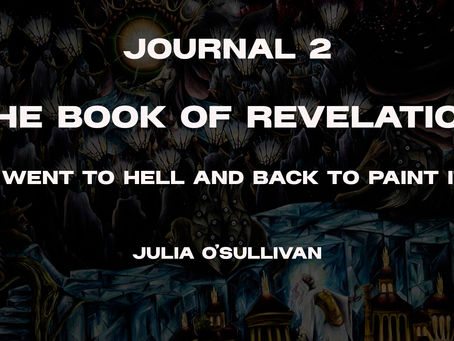 The Book of Revelation sculpture by Julia O'Sullivan journal about the journey into John's visionWhat if Revelation isn't simply about the end of the world? In this deeply personal art journal, Julia O'Sullivan explores John's terrifying visions as a journey through death, grief, transformation and rebirth — from the beasts and fall of Babylon to the Tree of Life and the brilliant gates of Heaven.