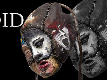 Dissociative Identity Disorder sculpture by Julia O’Sullivan featuring five stitched fragments representing different aspects of identity, trauma and resilience.