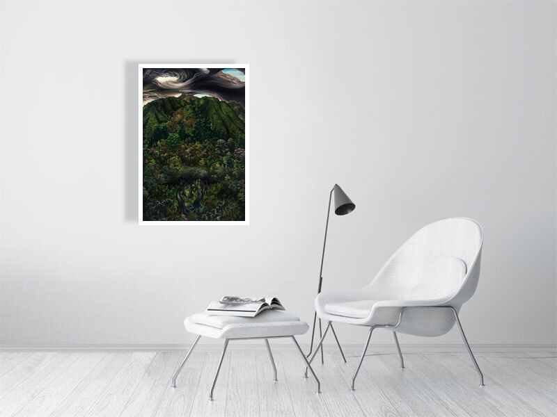 Thumbnail: Fine Art Prints for sale - Mount Te Aroha - Jupigio Artwork