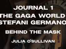 Lady Gaga - Mother Monster painting by Julia O'Sullivan journal 1.