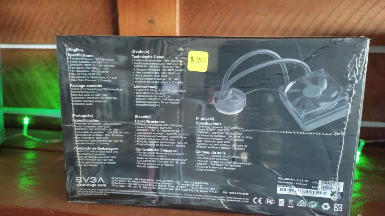 EVGA REFRIGERACION LIQUIDA