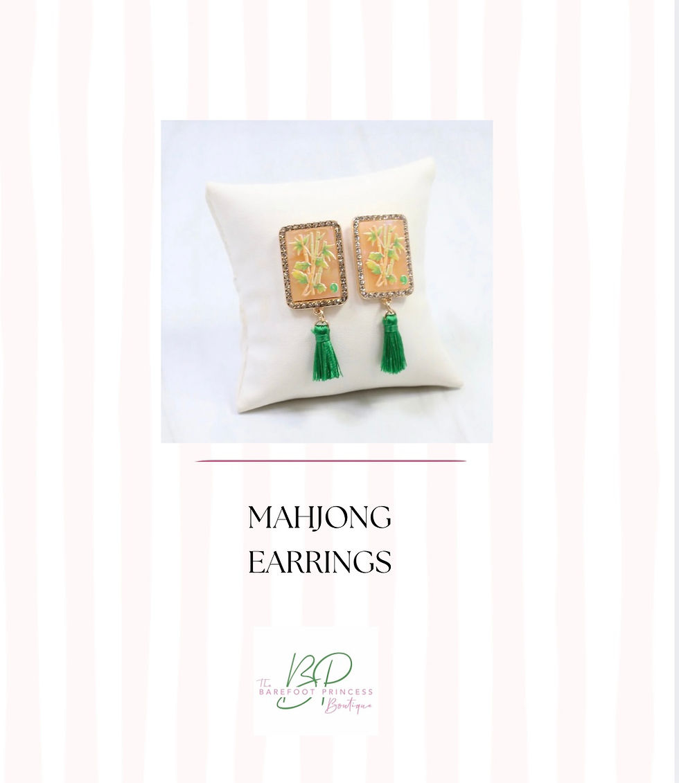 Thumbnail: Mahjong Earrings