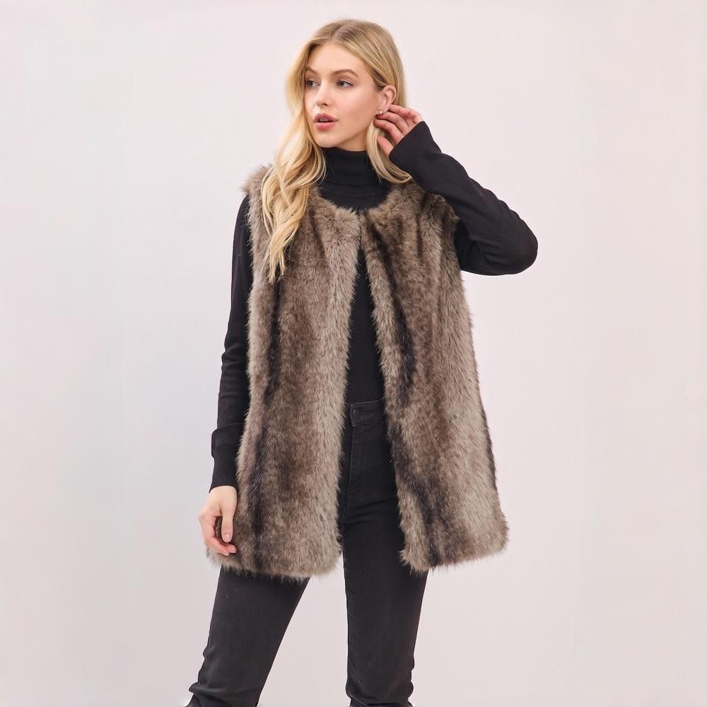 Luxe Faux Fur Vest