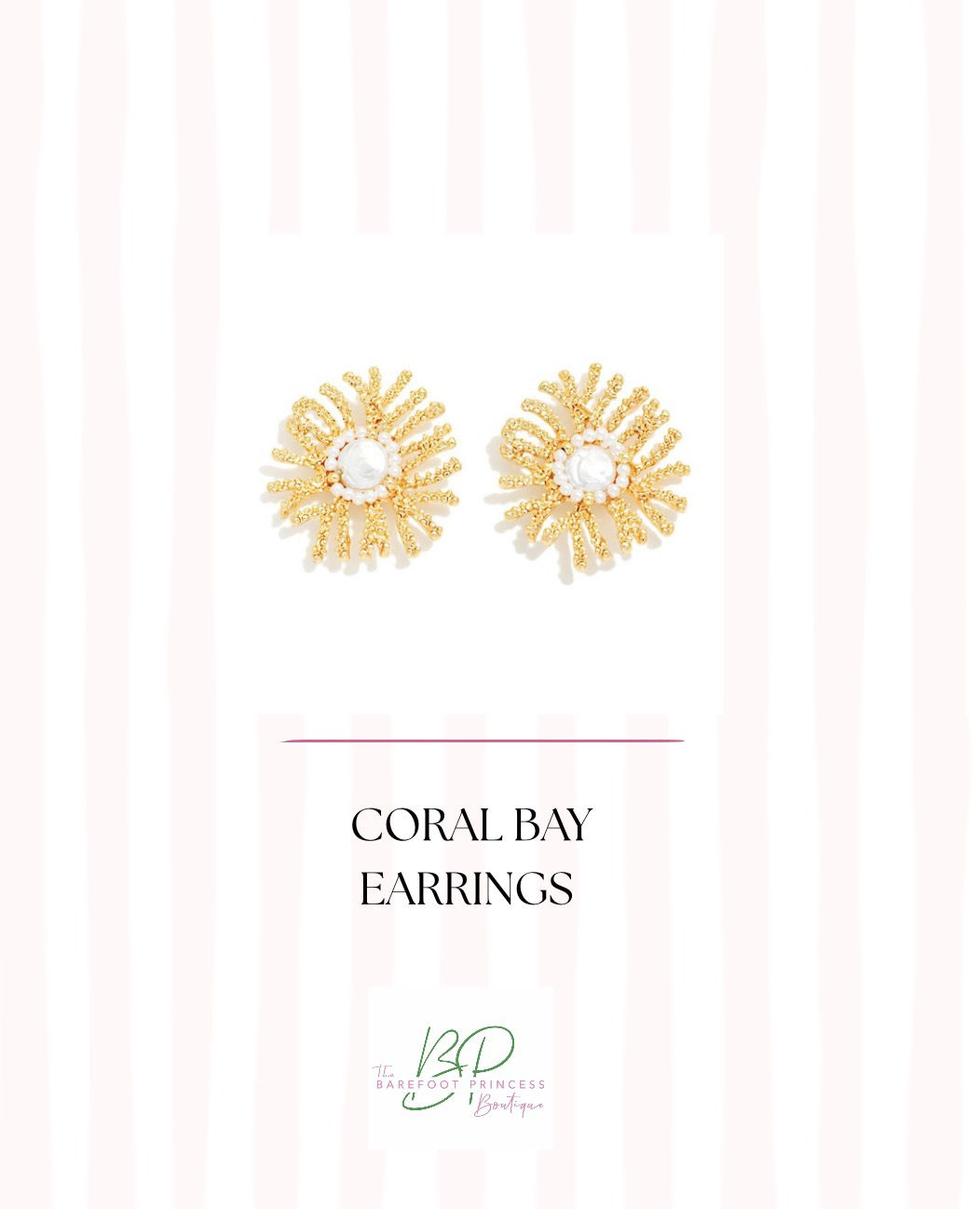 Coral Bay Earrings 