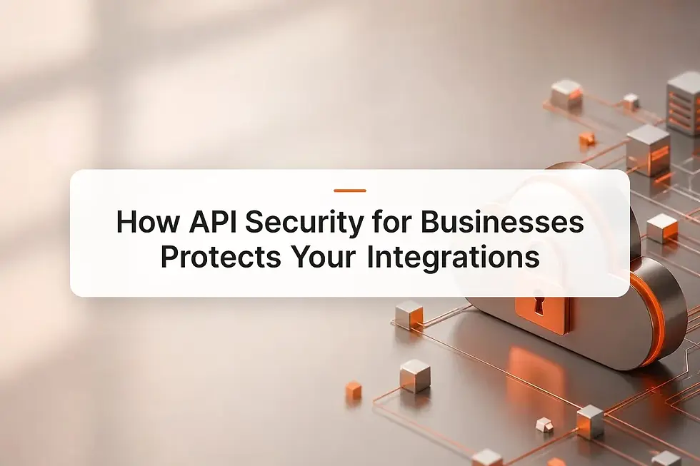 How API Security for Businesses Protects Your Integrations