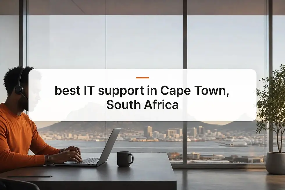 best IT support in Cape Town, South Africa