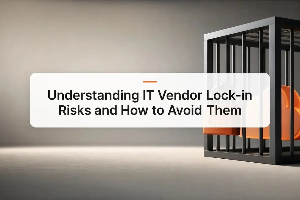 Understanding IT Vendor Lock-in Risks and How to Avoid Them