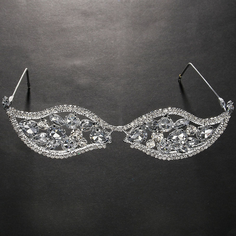 Thumbnail: Crystal Framed Rhinestone Sunglasses 