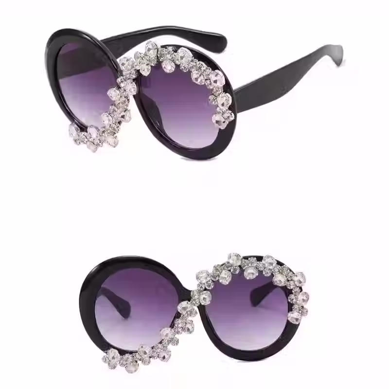 Thumbnail: Oversized Round Frame Asymmetric See Me