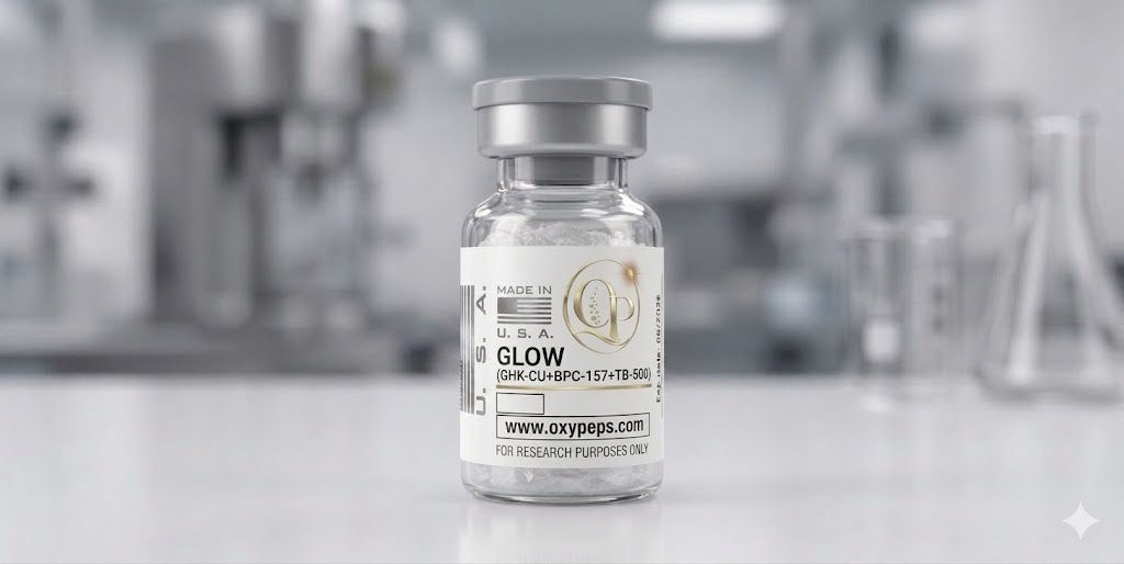 GLOW (GHK-CU+BPC-157+TB-500) 