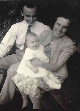 John and Janet with baby Elizabeth
