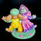 Thumbnail: HOW TO PAINT 5hr VIDEO Instructional Workshop: Dona Dancing Bunnies 9pc Set