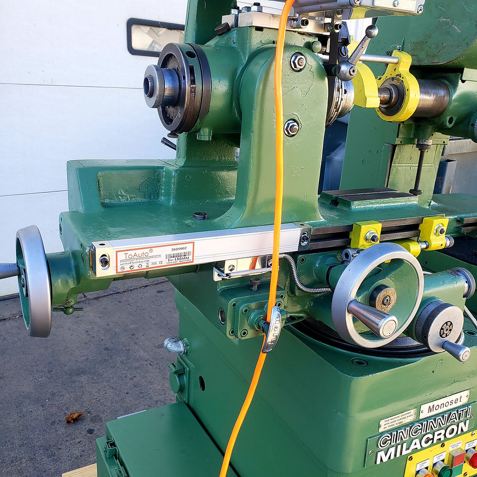 Thumbnail: Cincinnati Monoset MT2 Tool & Cutter Grinder with New 3 Axis - .0001 DRO