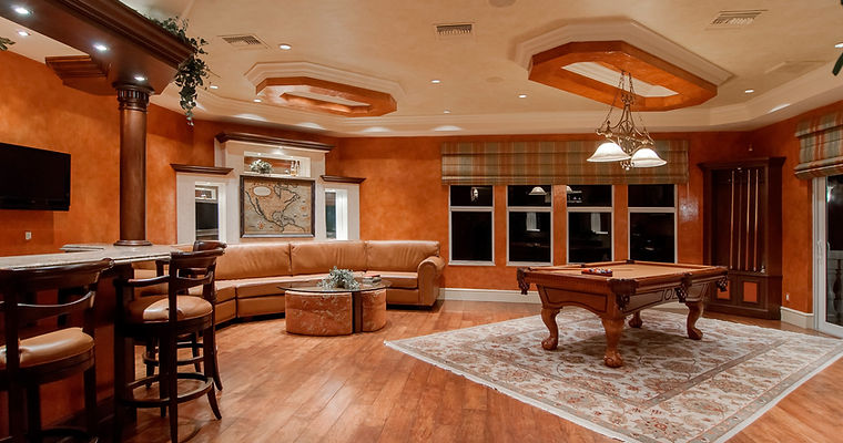 Luxury Game Room
