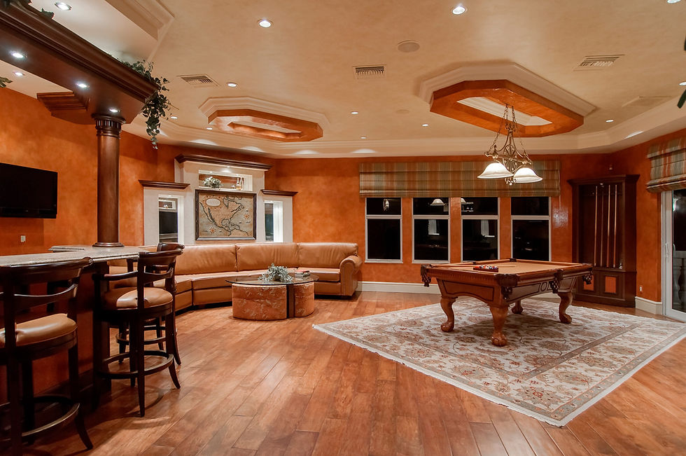 Luxury Game Room