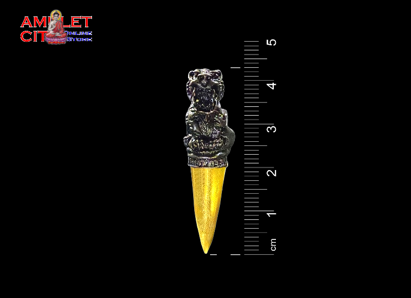 Thumbnail: Tiger's Tooth Bell Amulet, 1st. Edition @ Phra Archan Prasut