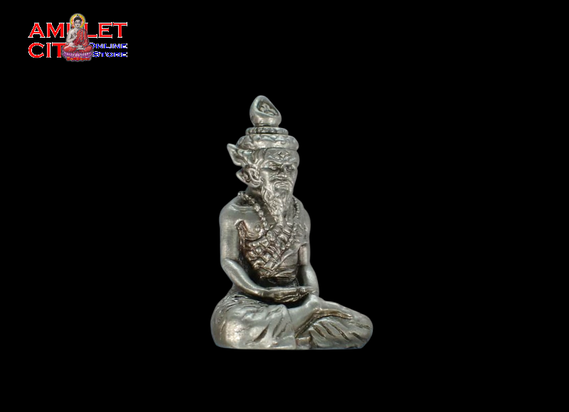 Thumbnail: Grandfather Lersi Ta Fai (Silver) @ Luang Ta Ruam