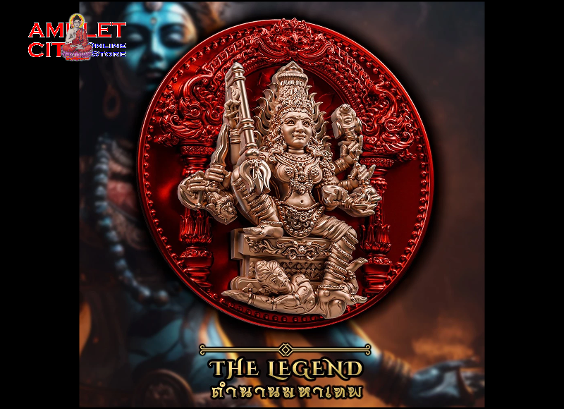 Thumbnail: Goddess Durga Medal "Pim Yai" (Legend of the Supreme Deities) Edition